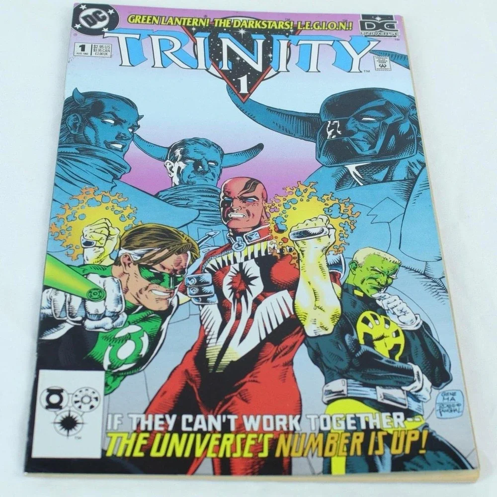 Vintage Trinity Comic Book Issue #1 by DC Comics